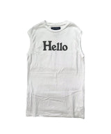 HELLO NOSLEEVE TEE ＜2022＞