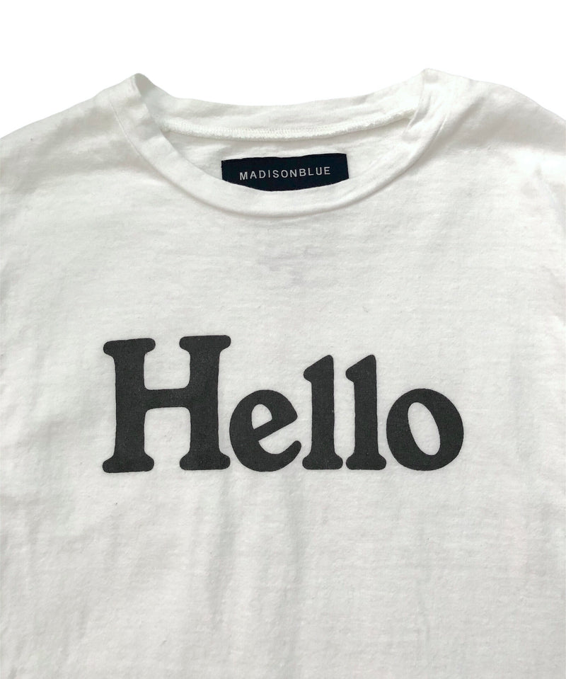 HELLO NOSLEEVE TEE ＜2022＞