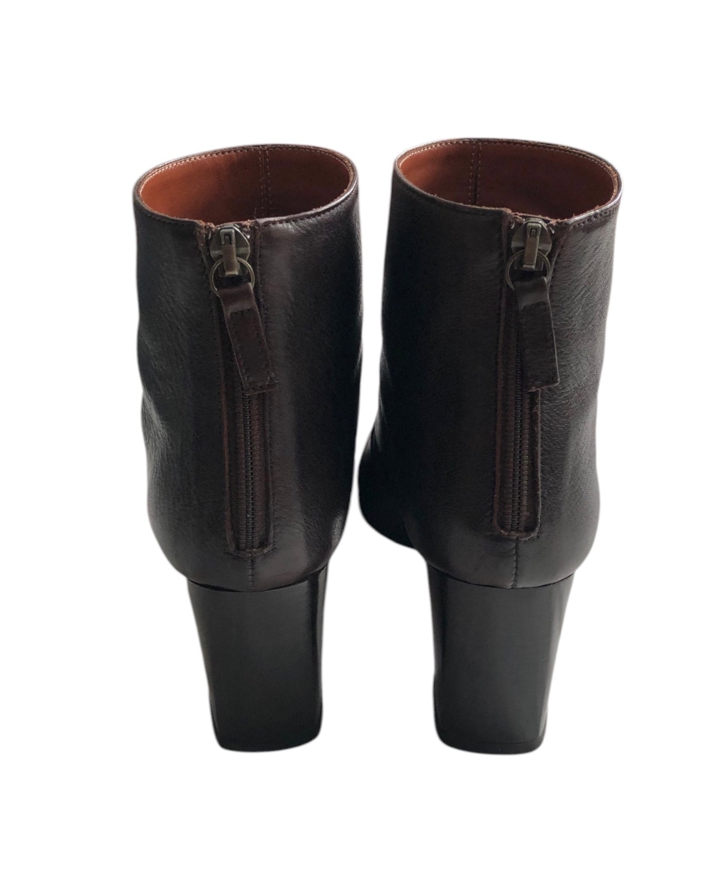 7.5cm Heal SHORT BOOTS / BROWN