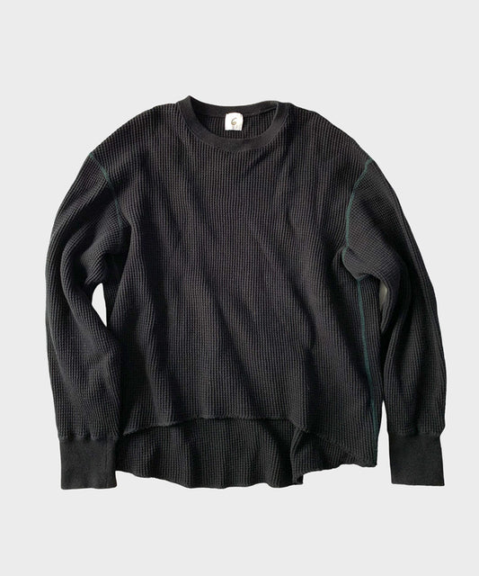 THERMAL COLOR STITCH LONG SLEEVE/サーマル