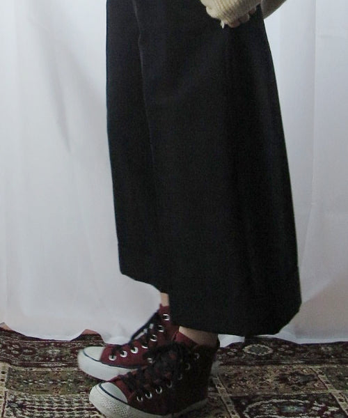 CROPPED WIDE PANTS