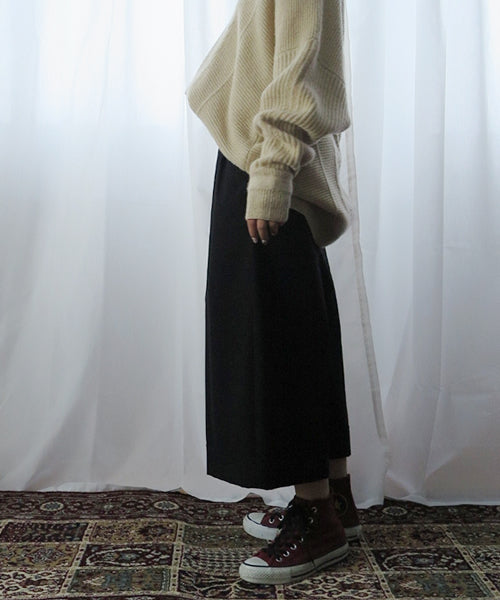 CROPPED WIDE PANTS